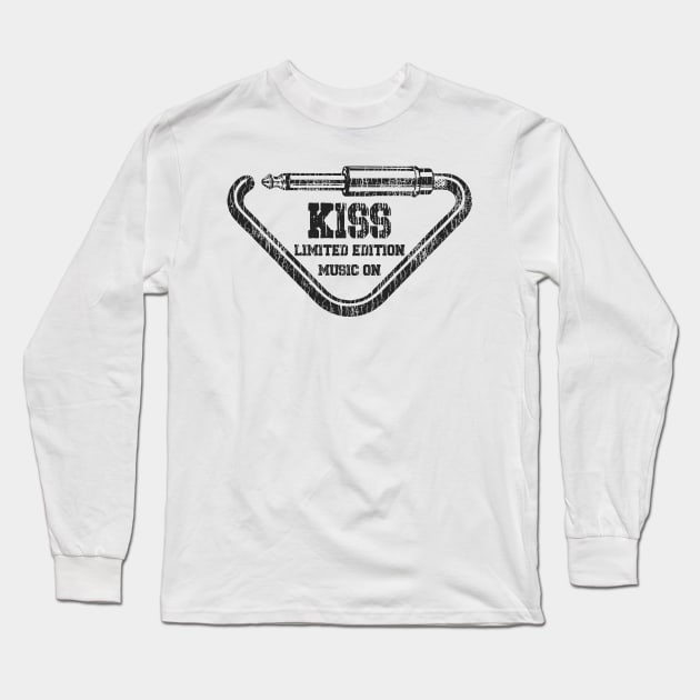 kiss Long Sleeve T-Shirt by artcaricatureworks